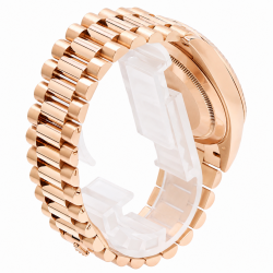 Rolex Day-Date 40MM 228235 18K Rose Gold Chocolate Dial Watch